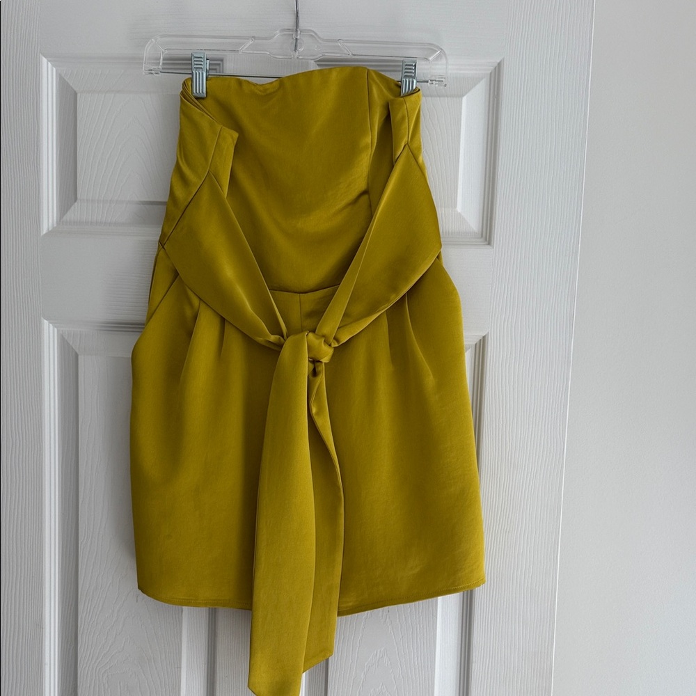 Express Mustard Mini Romper